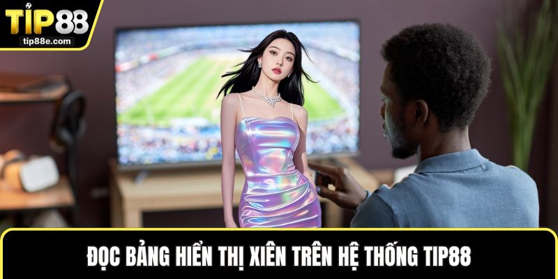 Đọc bảng hiển thị xiên trên hệ thống TIP88